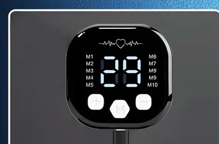 Controle com visor, 10 modos e 29 níveis